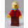 LEGO Boy with Checked Red Shirt and Backpack Minifigure