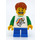 LEGO Boy mit classic Raum minifig shirt Minifigur
