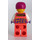 LEGO Boy mit Koralle Torso, Beine und Magenta Sport Helm Minifigur