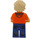 LEGO Boy with Orange Jacket Minifigure