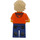 LEGO Boy met Oranje Jacket minifiguur