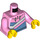 LEGO Boy with Pink Sweater Minifig Torso (973 / 76382)