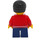 LEGO Boy with Red Baseball Jacket Minifigure