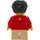 LEGO Boy met Rood Hoodie Minifiguur