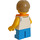 LEGO Boy with White Tank Top and Life Jacket Minifigure