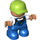 LEGO Boy mit Worms im Pocket Duplo Abbildung