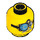 LEGO Brains Diver Head (Safety Stud) (3626 / 94434)