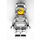 LEGO Brains met Zilver Breastplate Minifiguur