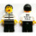 LEGO Brand Store Male, Jail Prisoner, Toronto Yorkdale Figurine