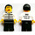 LEGO Brand Store Mâle, Jail Prisonnier, Toronto Yorkdale Minifigurine