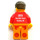 LEGO Brand Store Male, Post Office Wit Envelope en Stripe, Toronto Yorkdale minifiguur