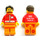 LEGO Brand Store Male, Post Office White Envelope and Stripe, Toronto Yorkdale Minifigure