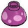 LEGO Brick 1.5 x 1.5 x 0.7 Round Dome Hat with Pink circles / splotches (37840 / 104679)