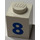 LEGO Brick 1 x 1 with Bold number 8 (3005)