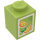 LEGO Stein 1 x 1 mit Juice Carton (3005 / 95666)