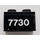 LEGO Brick 1 x 2 with &#039;7730&#039; Sticker with Bottom Tube (3004)