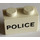 LEGO Brick 1 x 2 with Black &quot;POLICE&quot; Sans-Serif with Bottom Tube (3004)