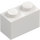 LEGO Brick 1 x 2 with Dry Bones Yellow Eyes Looking Upwards Left with Bottom Tube (3004 / 107976)