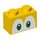 LEGO Brick 1 x 2 with Koopa Eyes with Bottom Tube (68935 / 102202)