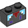 LEGO Brick 1 x 2 with Minecraft Enchanting Table Decoration with Bottom Tube (3004 / 29915)