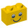 LEGO Brique 1 x 2 avec Smiling Face avec des taches de rousseur (3004 / 88399)