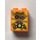 LEGO Brick 1 x 2 x 2 with Cheeri Owls Sticker with Inside Stud Holder (3245)