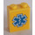 LEGO Brick 1 x 2 x 2 with EMT Star Sticker with Inside Stud Holder (3245)