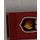 LEGO Backstein 1 x 2 x 2 mit Feuer Logo Aufkleber mit Innenachshalter (3245)