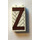 LEGO Ladrillo 1 x 2 x 3 con Timbered &quot;Z&quot; Shape Pegatina (22886)