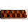 LEGO Brick 1 x 2 x 5 with Dark Orange and Reddish Brown Checkered on 3 Sides (Left) Sticker (2454)