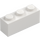 LEGO Brick 1 x 3 with Black Eyes, Eyebrows and Pink Lines (3622)