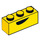 LEGO Backstein 1 x 3 mit Schwarz semi-Kreis (3622)