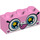 LEGO Ladrillo 1 x 3 con Azul Ojos con Amarillo Estrellas y Open Boca (Rainbow Unikitty) (3622 / 38899)