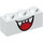 LEGO Brick 1 x 3 with Boo Open Mouth with Red Tongue (3622 / 68985)