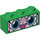 LEGO Mattoncino 1 x 3 con Gatto Viso &#039;Dinosauro Unikitty&#039; (3622 / 38889)