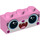 LEGO Brick 1 x 3 with Cat Face &#039;Disco Kitty&#039; (3622 / 65678)