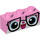 LEGO Backstein 1 x 3 mit Face mit Glasses (3622 / 16860)