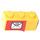 LEGO Brick 1 x 3 with Mail Envelope (Left) Sticker (3622)