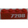 LEGO Brick 1 x 4 with &quot;7208&quot; Right Sticker (3010)