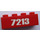 LEGO Brick 1 x 4 with &#039;7213&#039; Sticker (3010)