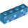 LEGO Brick 1 x 4 with Blue Squares / Pixels (3010 / 102724)