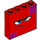 LEGO Steen 1 x 4 x 3 met Angry Gezicht (49311 / 52097)