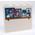 LEGO Brick 1 x 4 x 3 with Mirror, Spotlights, Plant, Bottles and Photos on the Back Sticker (49311)