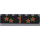 LEGO Brick 1 x 6 with Red and Yellow Stars and 1 (3009)