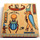 LEGO Steen 1 x 6 x 5 met Hieroglyphs en Vogel (3754)