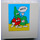 LEGO Steen 1 x 6 x 5 met Vegetables en &quot;ABCD&quot; Sticker (3754)