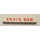 LEGO Brick 1 x 8 with &quot;SNACK BAR&quot; (Embossed Print) (3008)