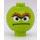 LEGO Тухла 2 x 2 Кръгъл Sphere с Oscar the Grouch Глава (37837 / 73297)