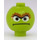 LEGO Brique 2 x 2 Rond Sphere avec Oscar the Grouch Diriger (37837 / 73297)