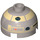 LEGO Klods 2 x 2 Rund med Dome Top med Astromech Droid Hoved (Hul knops, akselholder) (18111 / 30367)